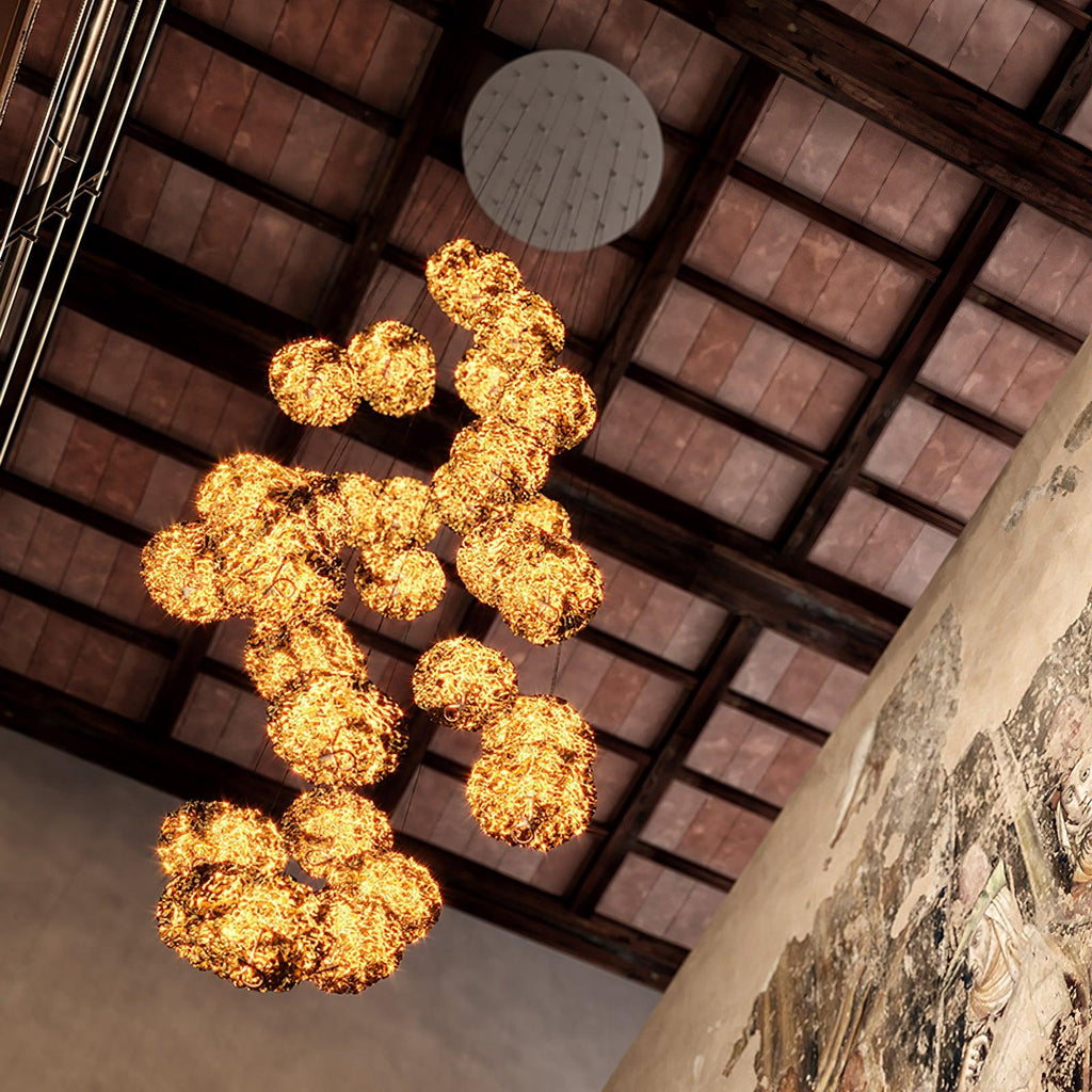 Aureate Chandelier Cloud en Laiton - Neutralighting