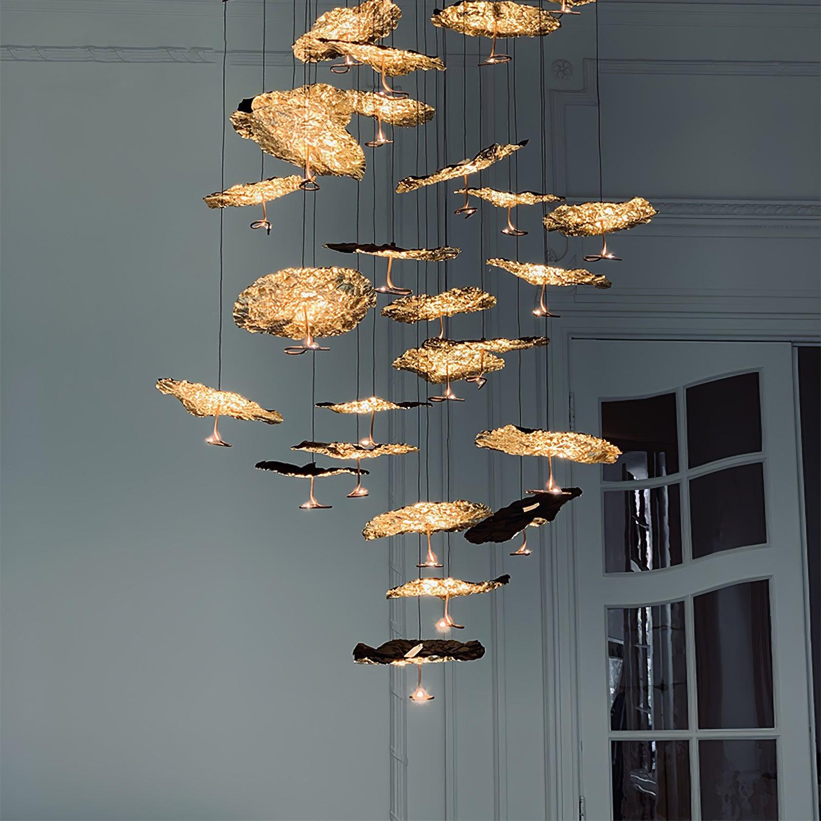 Aureate Chandelier Cloud en Laiton - Neutralighting