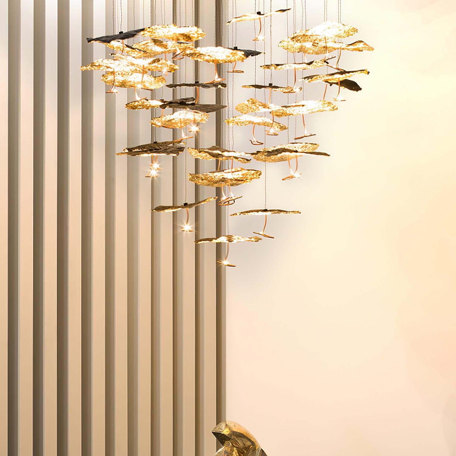 Aureate Chandelier Cloud en Laiton - Neutralighting
