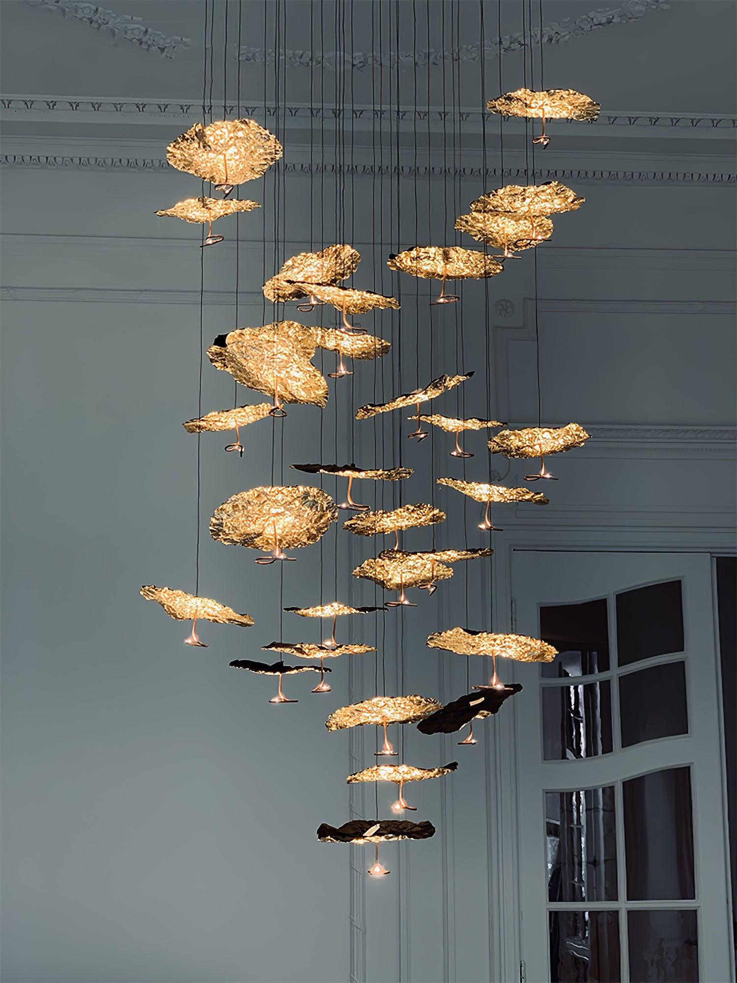 Aureate Chandelier Cloud en Laiton - Neutralighting