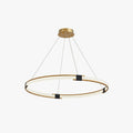 Lustra Chandelier Anneau Doré LED Halo Moderne - Neutralighting
