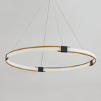 Lustra Chandelier Anneau Doré LED Halo Moderne - Neutralighting