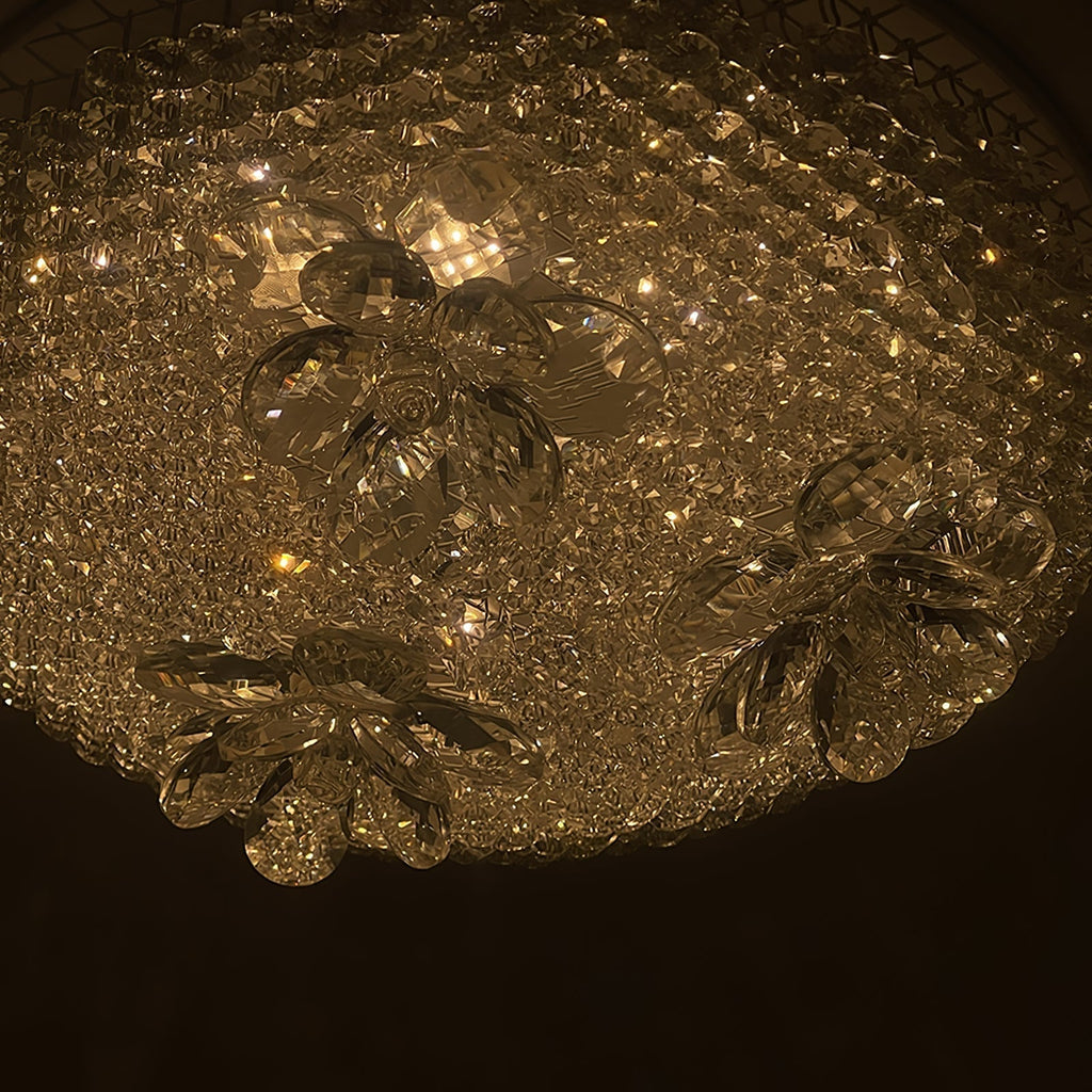 Zesolila Traditionnel Art Or Suspension Lumière - Neutralighting