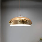 Zesolila Traditionnel Art Or Suspension Lumière - Neutralighting