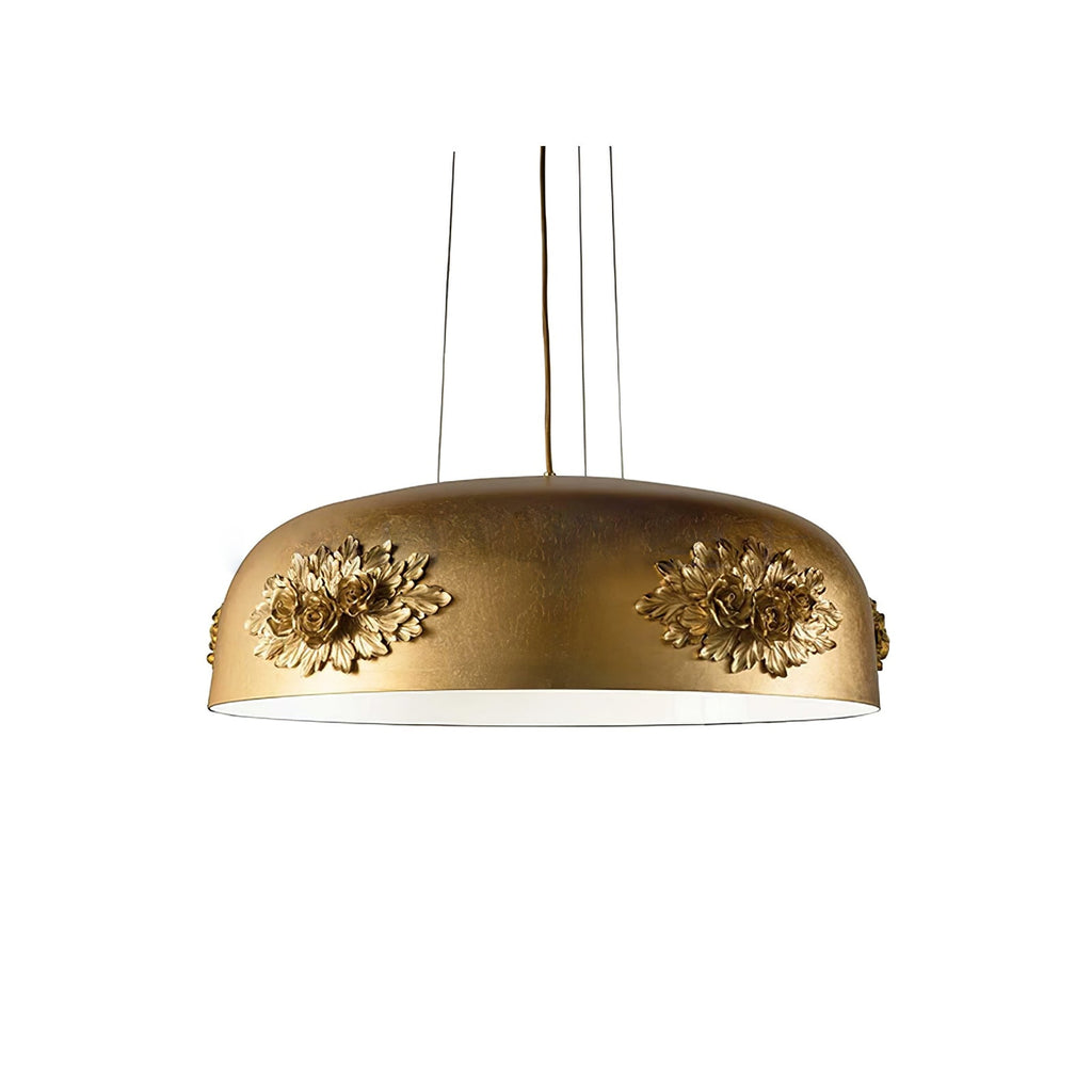 Zesolila Traditionnel Art Or Suspension Lumière - Neutralighting