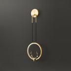Celesta Applique murale fantaisiste en laiton - Neutralighting