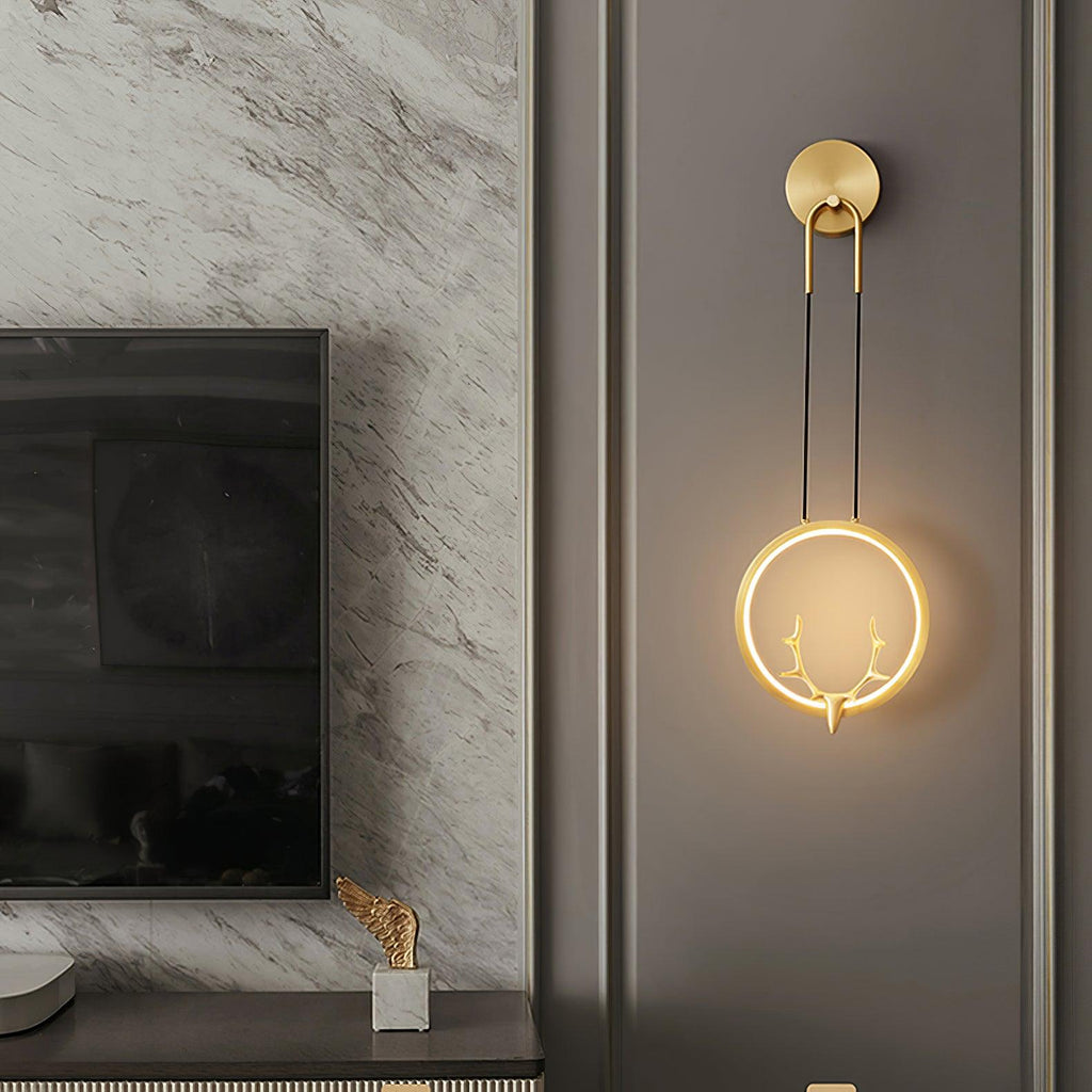 Celesta Applique murale fantaisiste en laiton - Neutralighting