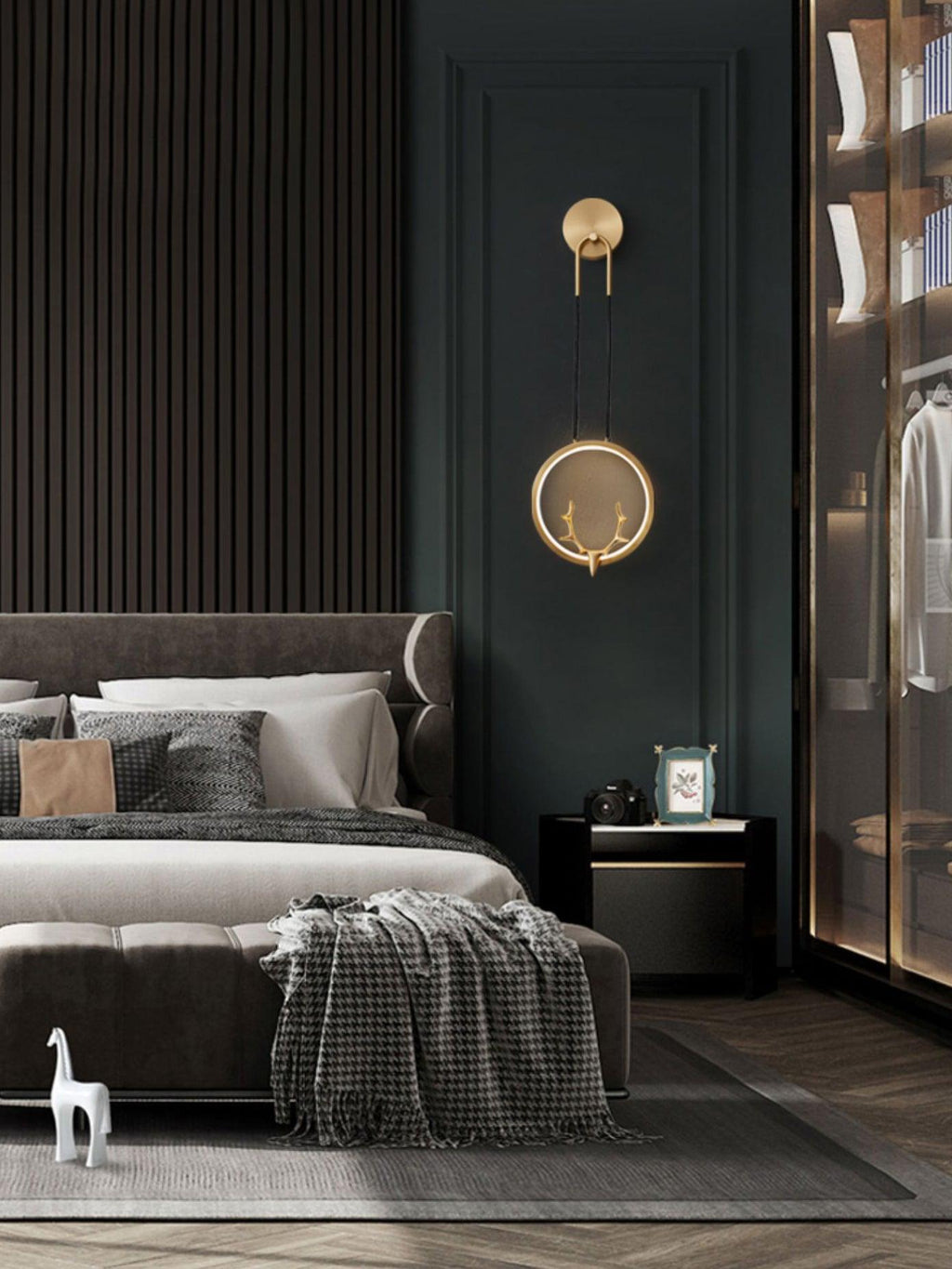 Celesta Applique murale fantaisiste en laiton - Neutralighting