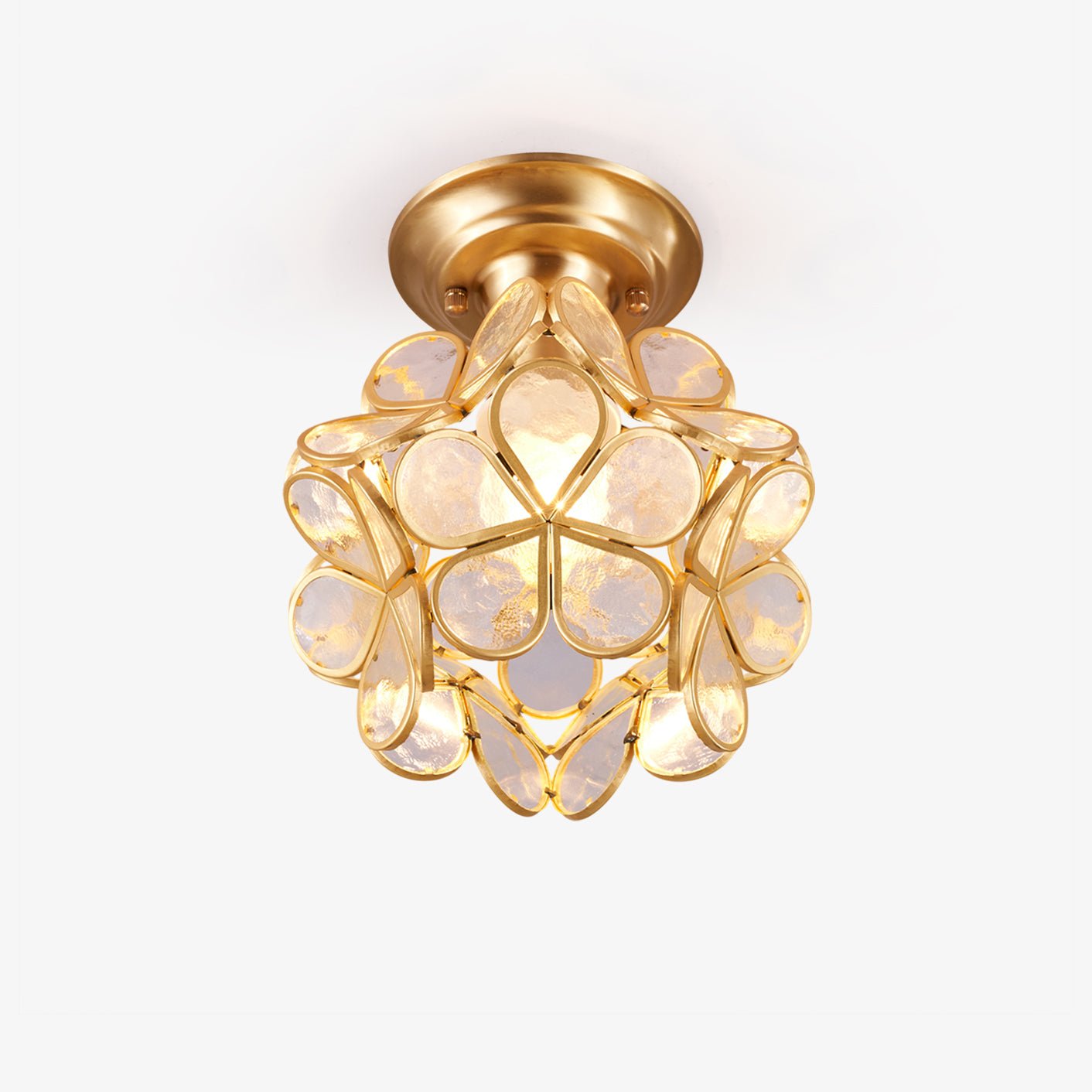 Ullaeiel Plafonnier Luxe Bloom Doré - Neutralighting