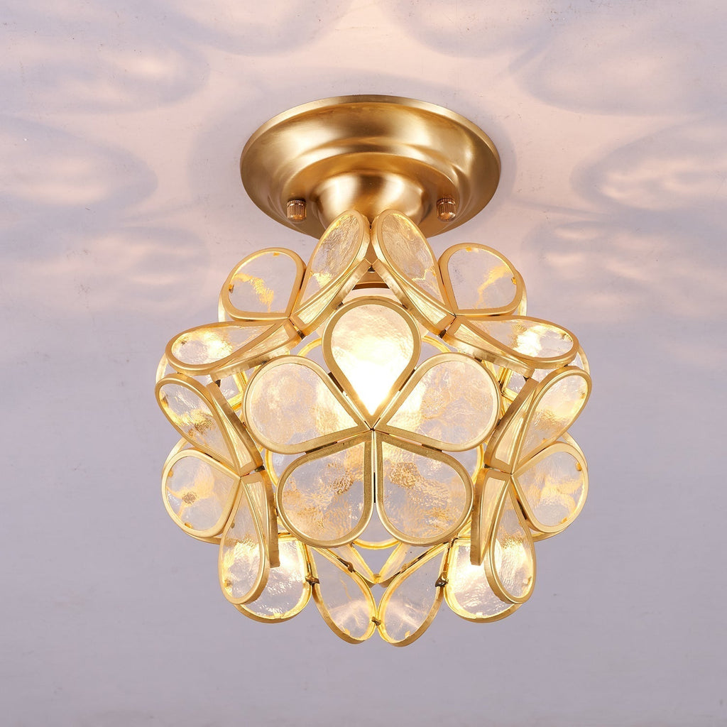 Ullaeiel Plafonnier Luxe Bloom Doré - Neutralighting