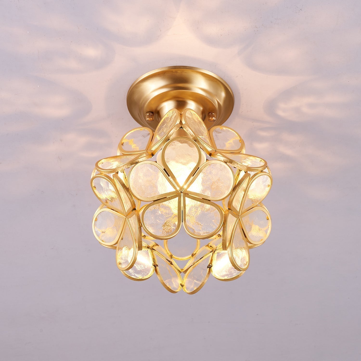 Ullaeiel Plafonnier Luxe Bloom Doré - Neutralighting