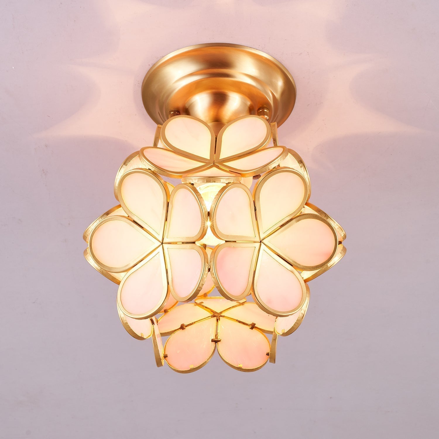 Ullaeiel Plafonnier Luxe Bloom Doré - Neutralighting