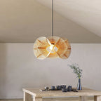 Golven Lampe Pendante Rattan Tissé Organique Artistique - Neutralighting