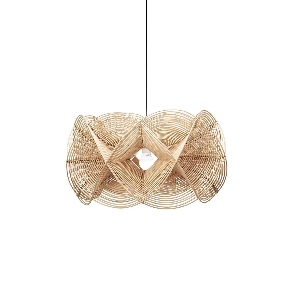 Golven Lampe Pendante Rattan Tissé Organique Artistique - Neutralighting