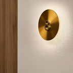 Tivral Lampe Murale Minimaliste en Laiton - Neutralighting