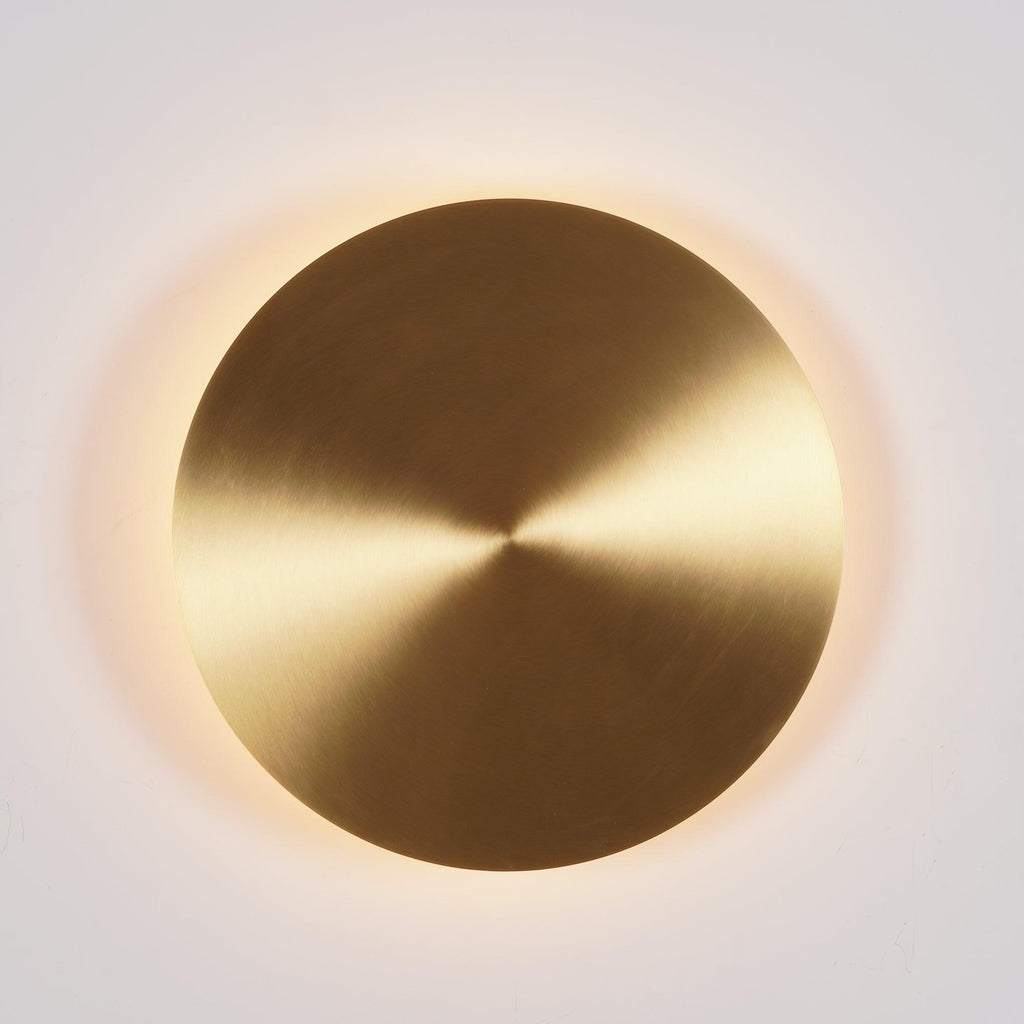 Tivral Lampe Murale Minimaliste en Laiton - Neutralighting