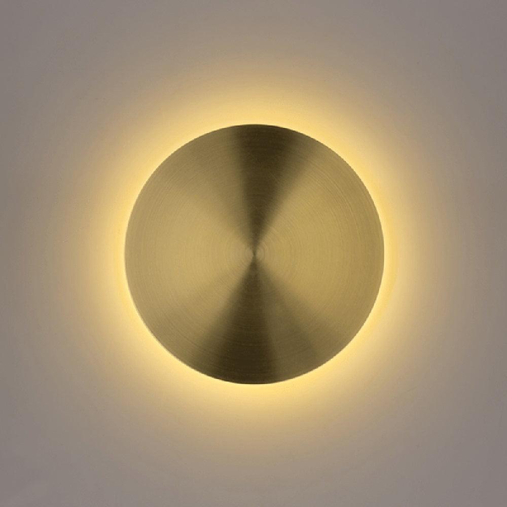 Tivral Lampe Murale Minimaliste en Laiton - Neutralighting