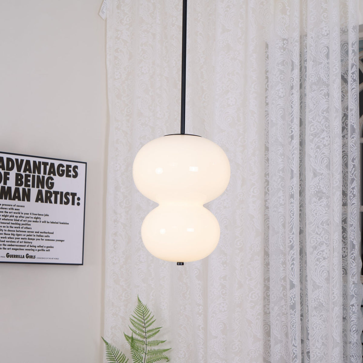 Warren Lampe Pendante en Verre Minimaliste - Neutralighting