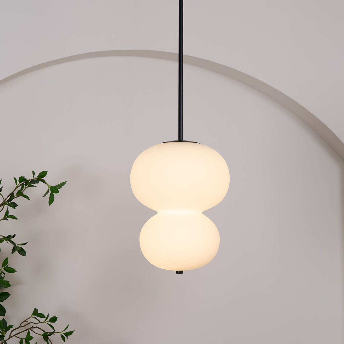 Warren Lampe Pendante en Verre Minimaliste - Neutralighting