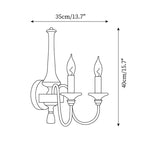 Gracie Applique Murale Bougie - Neutralighting