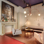 Lustra Chandelier Globe Rouge Moderne - Neutralighting