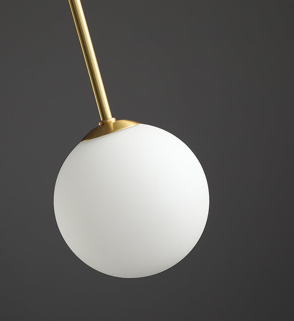 Lustra Chandelier Globe Rouge Moderne - Neutralighting
