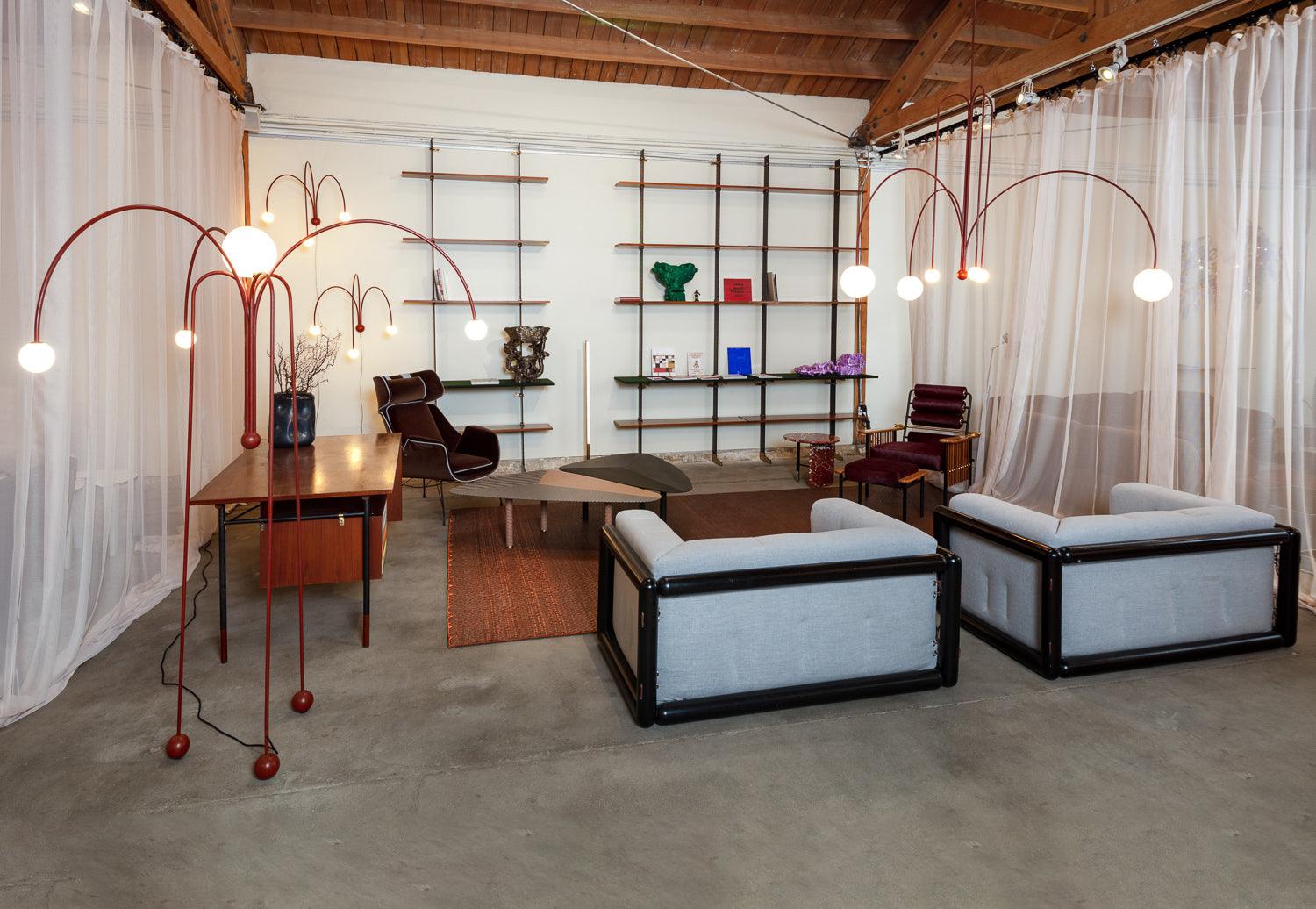 Lustra Chandelier Globe Rouge Moderne - Neutralighting