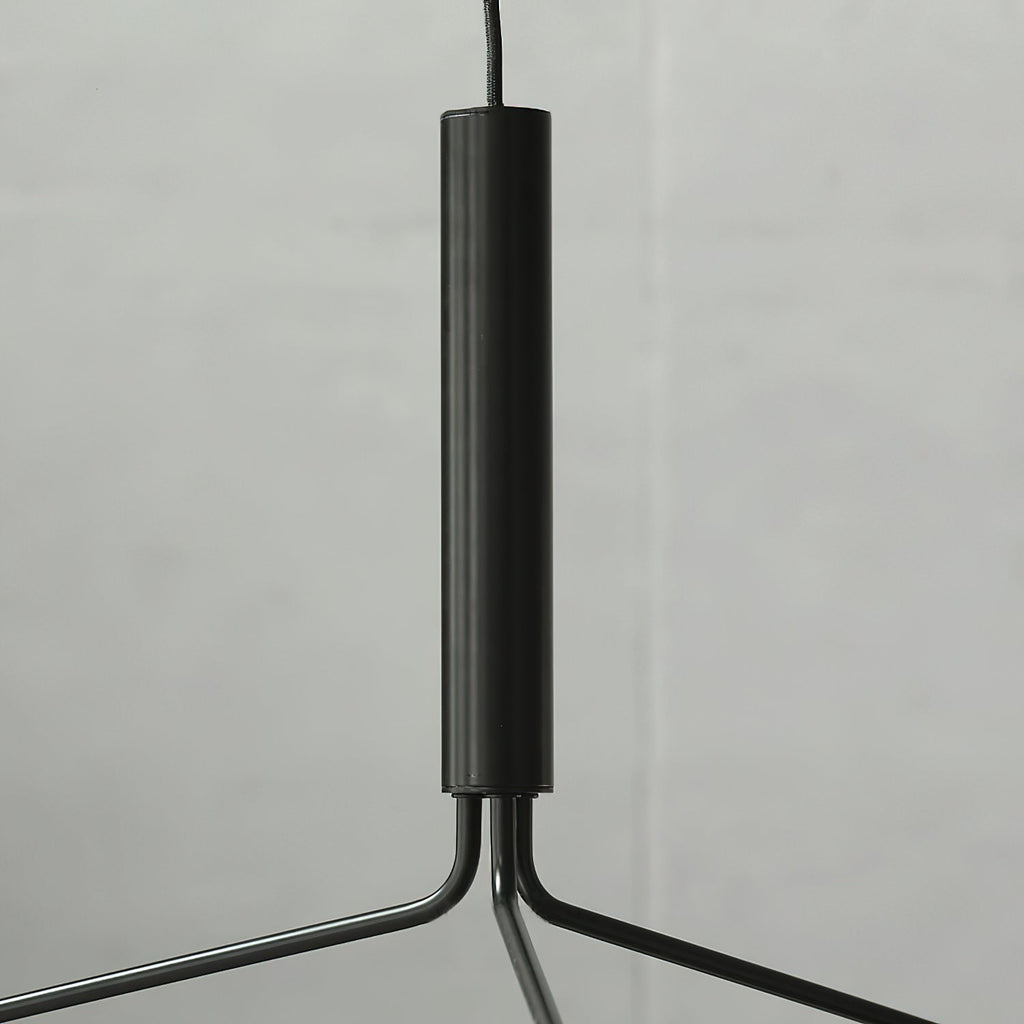 Mysolisra Lustre Moderne Minimaliste En Métal De Style Métro - Neutralighting
