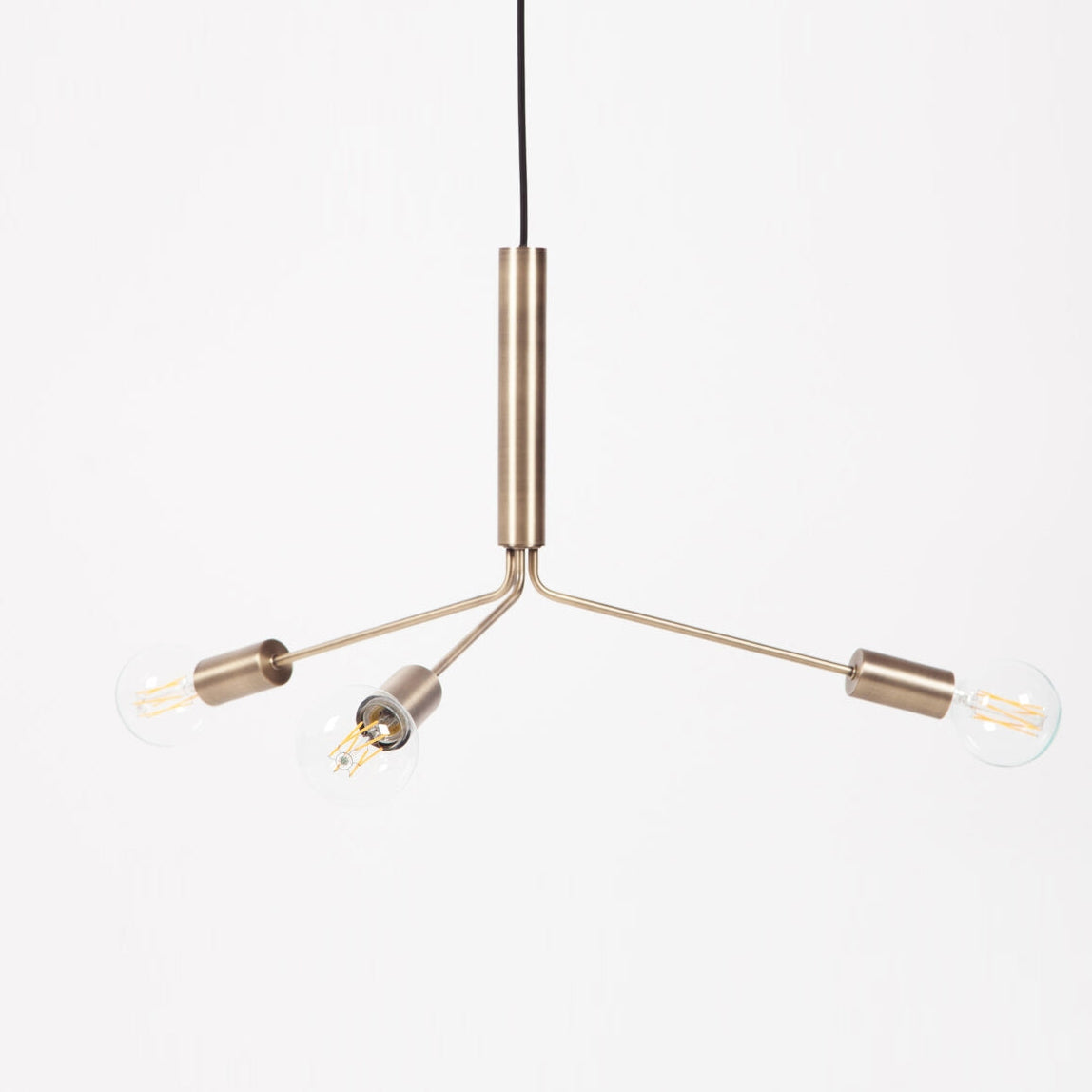 Mysolisra Lustre Moderne Minimaliste En Métal De Style Métro - Neutralighting