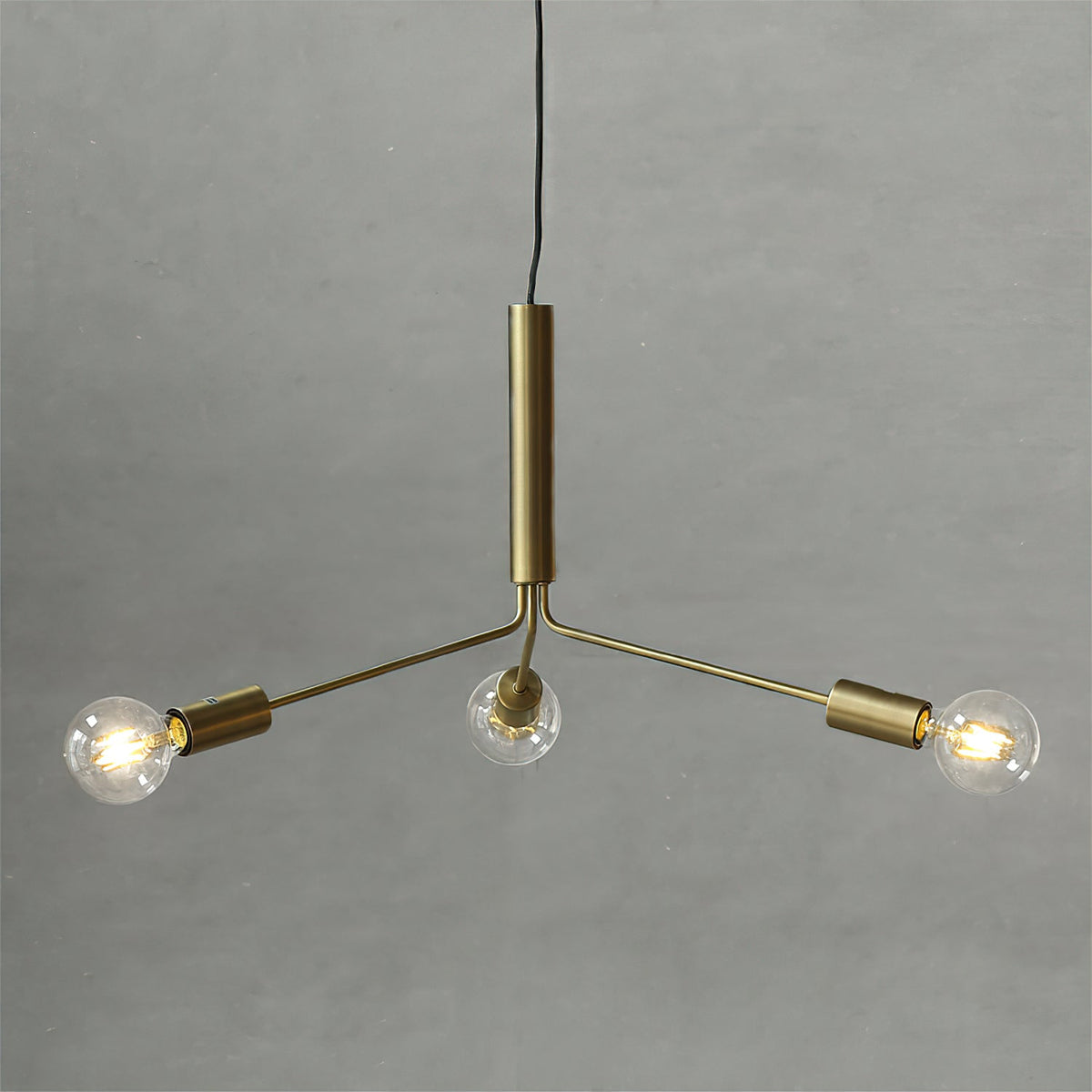 Mysolisra Lustre Moderne Minimaliste En Métal De Style Métro - Neutralighting