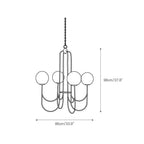 Mjolkuvyi Lustre En Métal Et Verre Minimaliste Moderne - Neutralighting