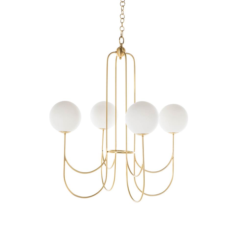 Mjolkuvyi Lustre En Métal Et Verre Minimaliste Moderne - Neutralighting