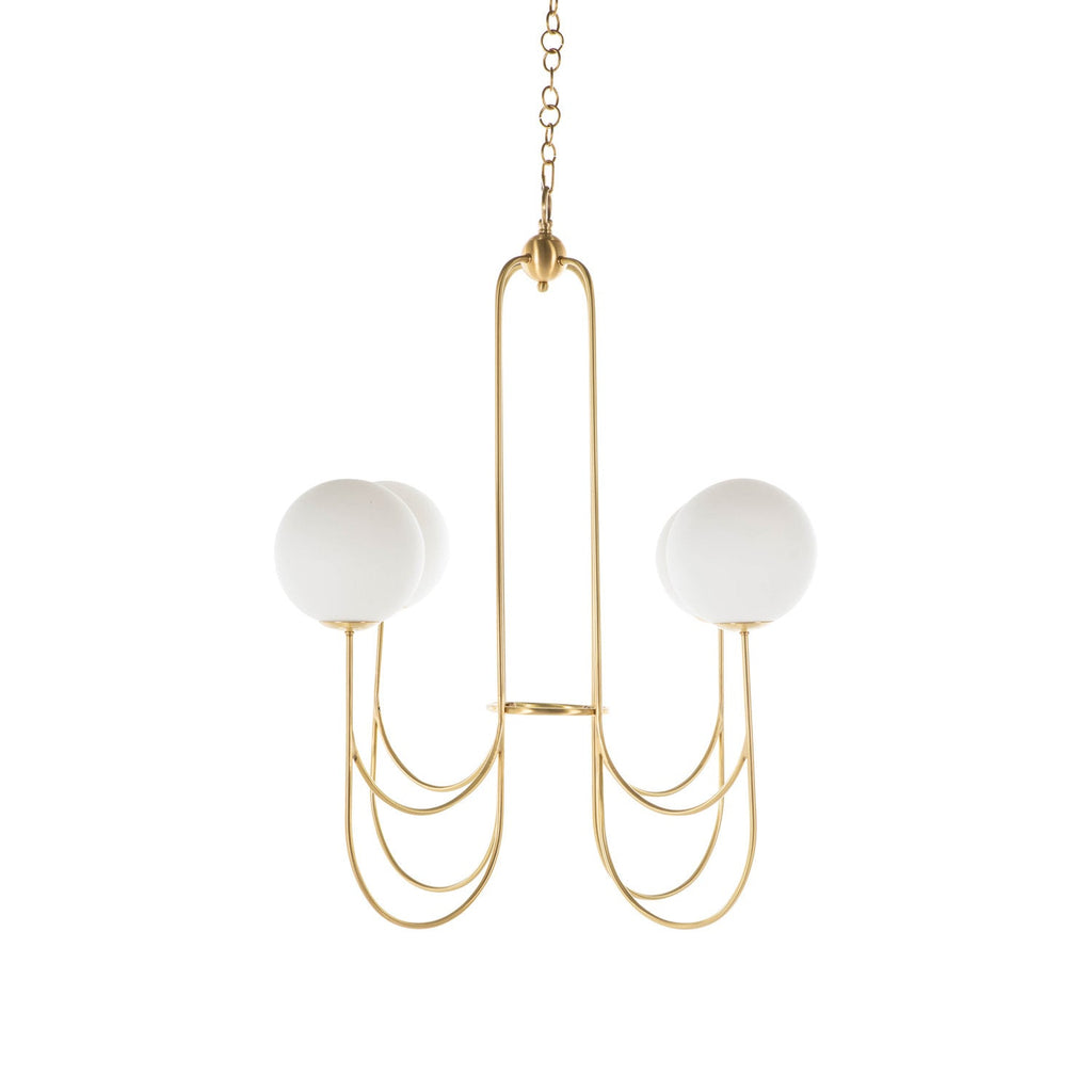 Mjolkuvyi Lustre En Métal Et Verre Minimaliste Moderne - Neutralighting