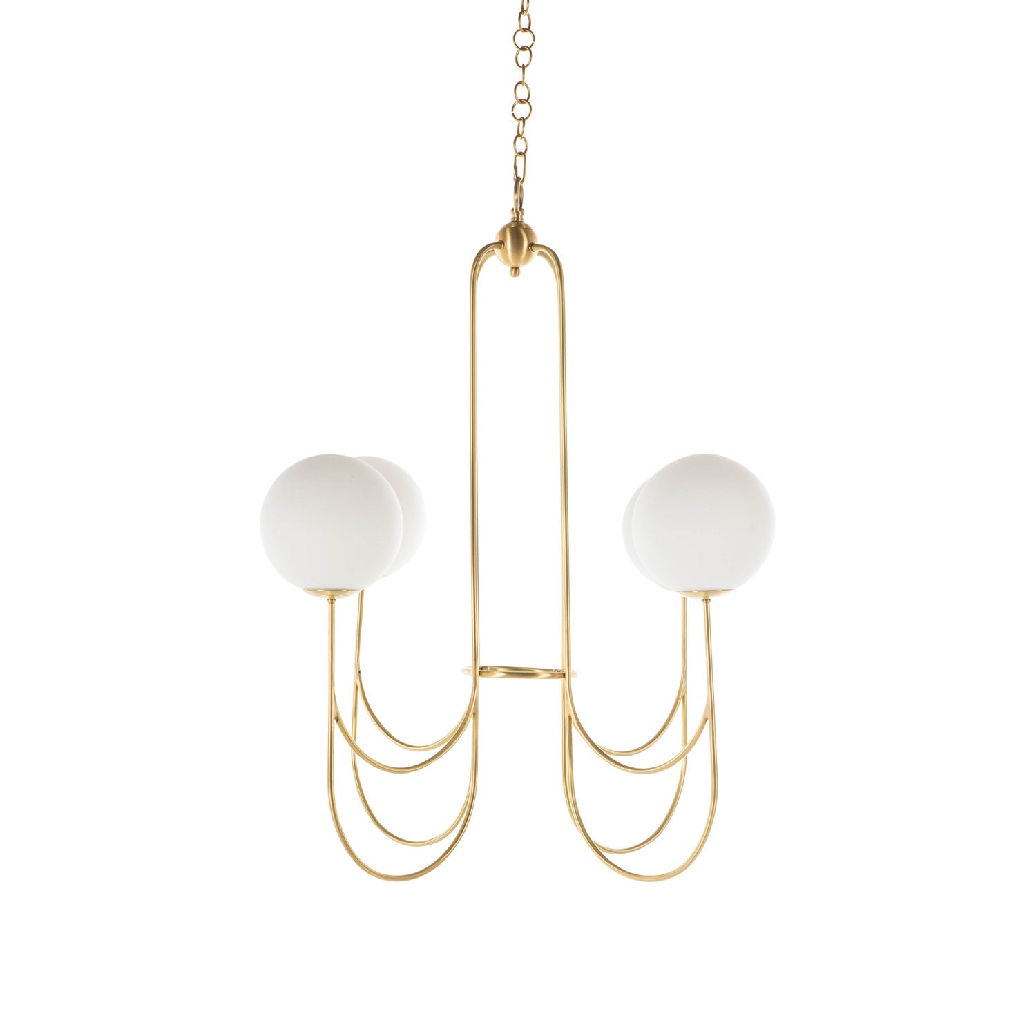 Mjolkuvyi Lustre En Métal Et Verre Minimaliste Moderne - Neutralighting