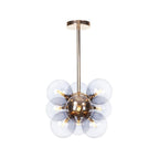 Valentina Minimalisme Rond Suspension Métal/Verre Chambre à coucher - Neutralighting
