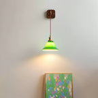Bell Applique Murale Laiton Vert Moderne - Neutralighting