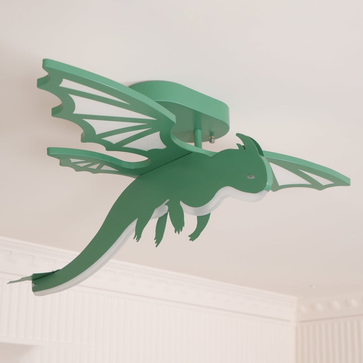 Lustra Plafonnier Dinosaure Vert LED - Neutralighting