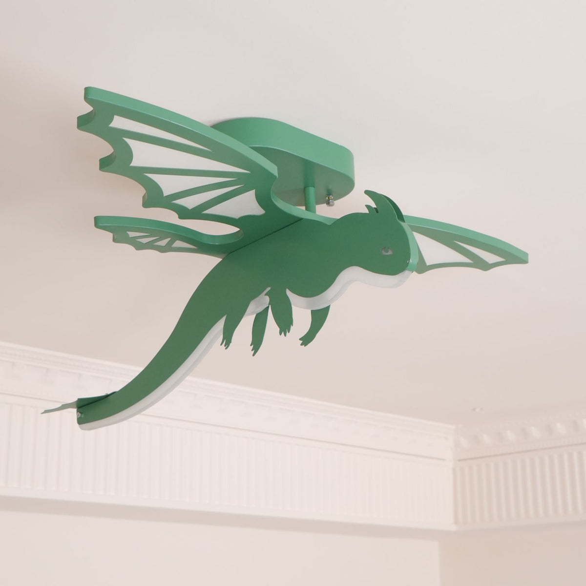Lustra Plafonnier Dinosaure Vert LED - Neutralighting