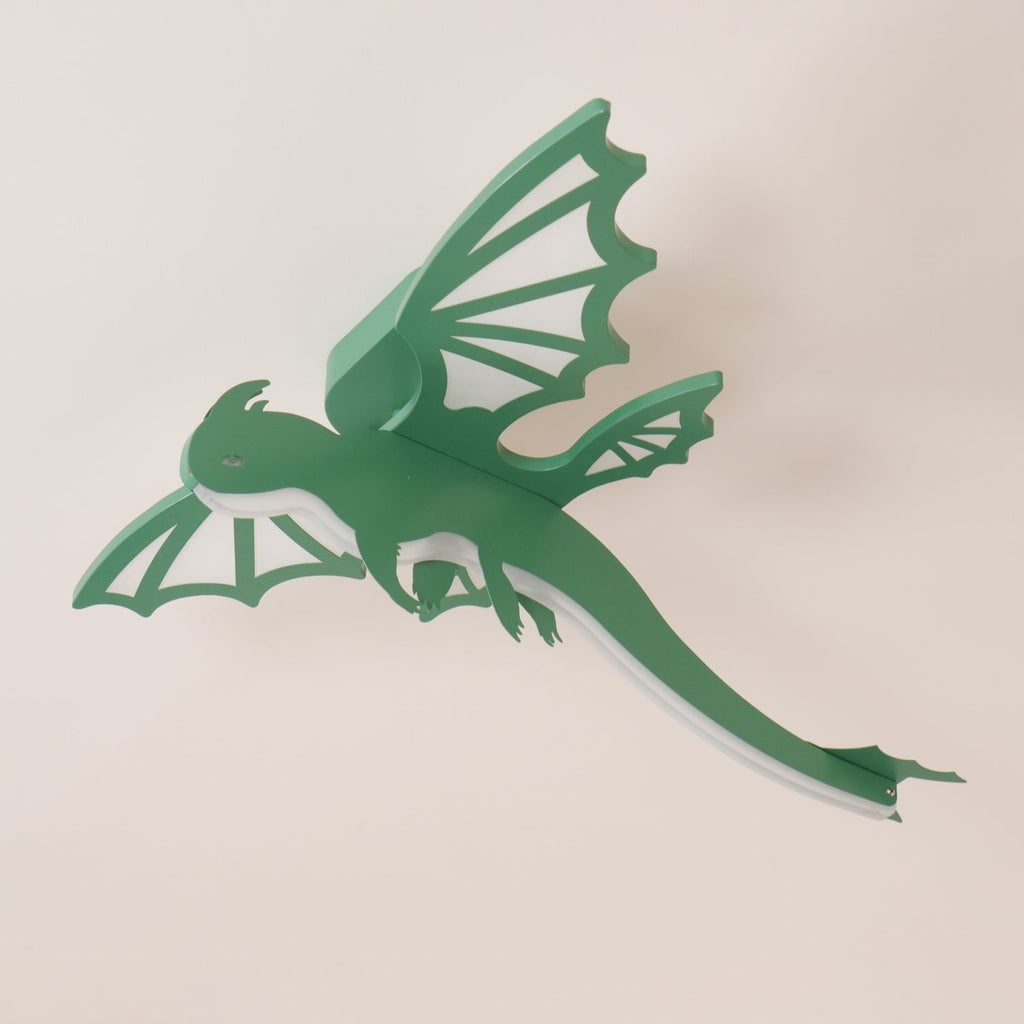Lustra Plafonnier Dinosaure Vert LED - Neutralighting