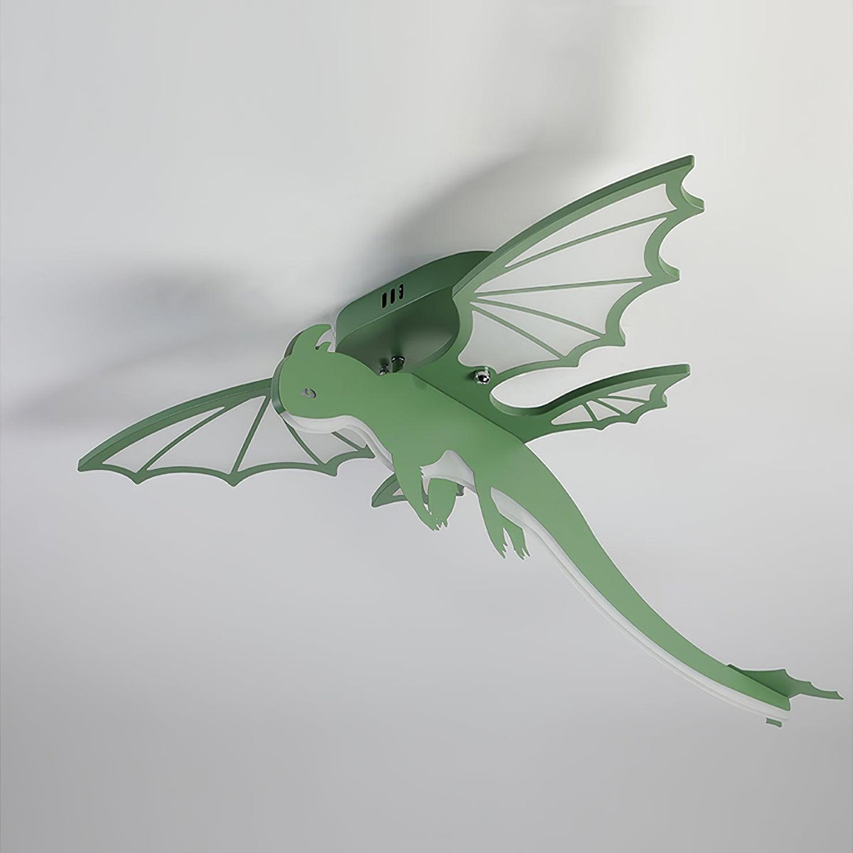 Lustra Plafonnier Dinosaure Vert LED - Neutralighting