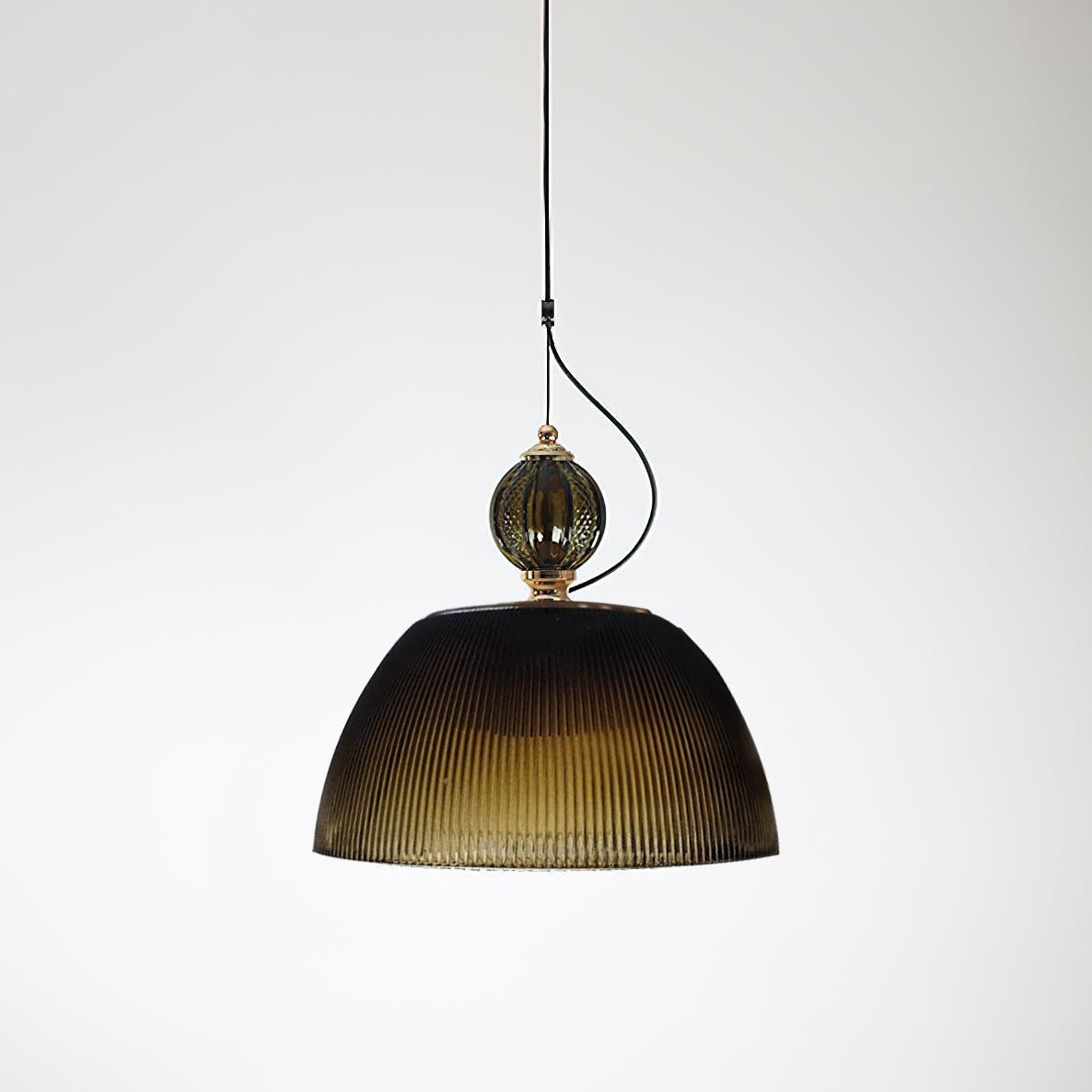 Nyra Lampe Pendante Rétro en Verre - Neutralighting
