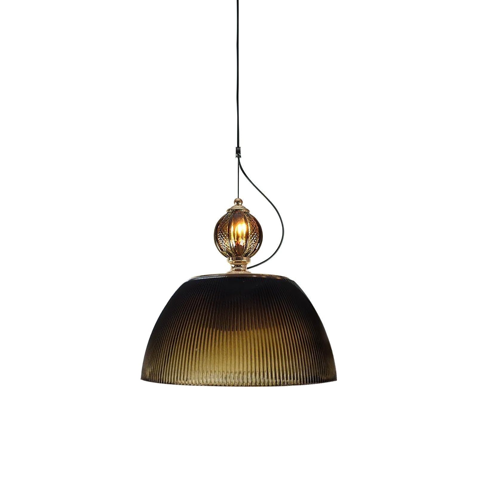 Nyra Lampe Pendante Rétro en Verre - Neutralighting