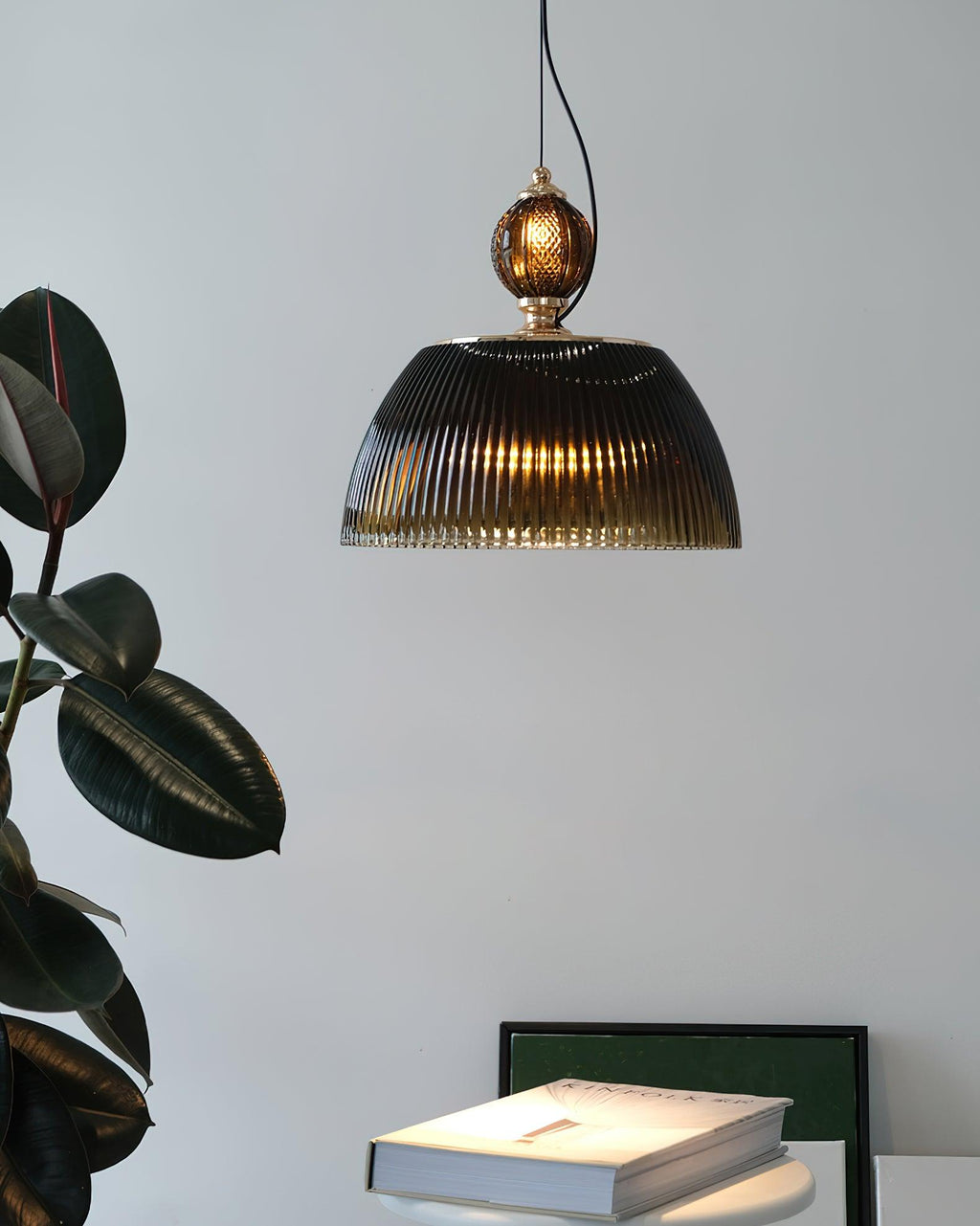 Nyra Lampe Pendante Rétro en Verre - Neutralighting