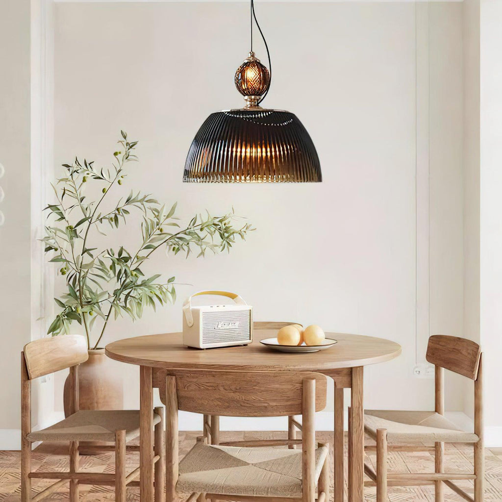 Nyra Lampe Pendante Rétro en Verre - Neutralighting