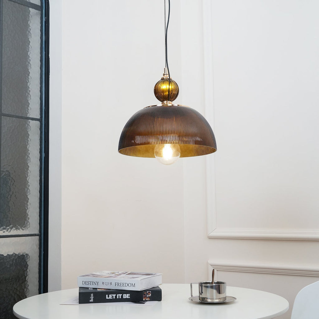 Nyra Lampe Pendante Rétro en Verre - Neutralighting