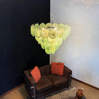 Aurora Lustre en Verre de Murano Vert - Neutralighting