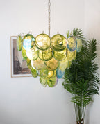 Aurora Lustre en Verre de Murano Vert - Neutralighting