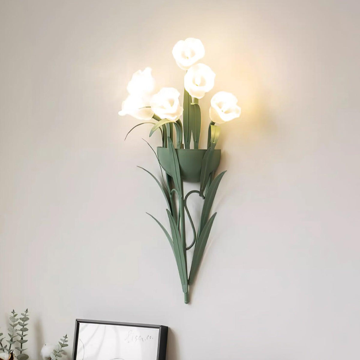 Lunafleur Applique Murale Inspirée de la Nature Lys - Neutralighting