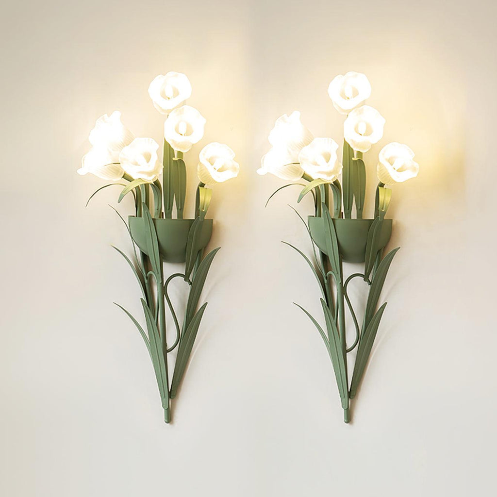 Lunafleur Applique Murale Inspirée de la Nature Lys - Neutralighting