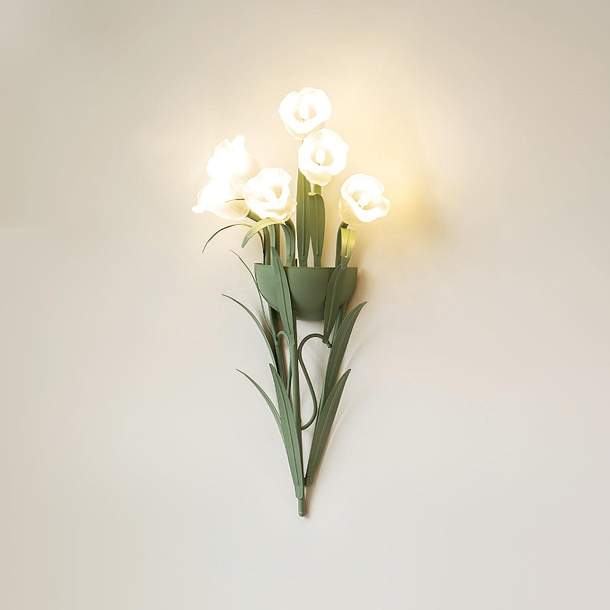 Lunafleur Applique Murale Inspirée de la Nature Lys - Neutralighting